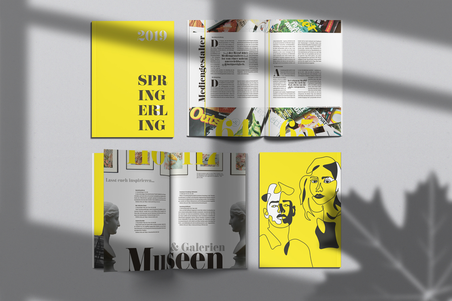 Springerling Magazine Mockup