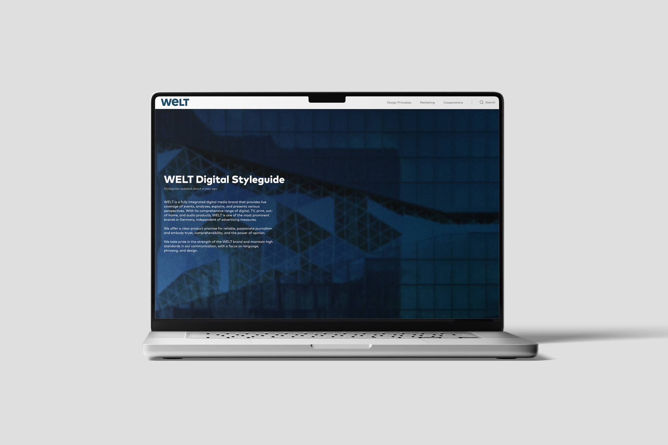 WELT Digital Styleguide — Zeroheight